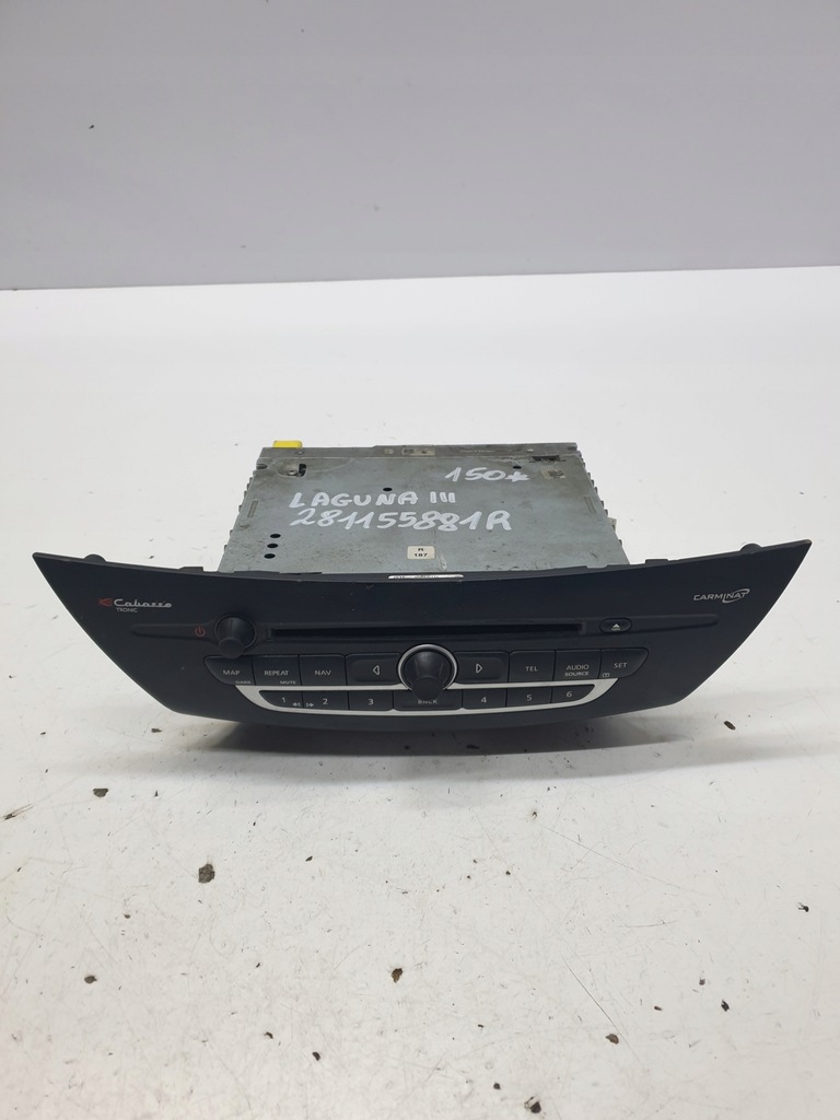 фото №1, Радіо cd carminat renault laguna iii 281155881r