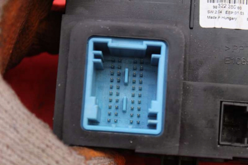 Блок управления модуль кондиционера 9832228080 citroen berlingo iv 1.5 hdi 102 km с Разборки