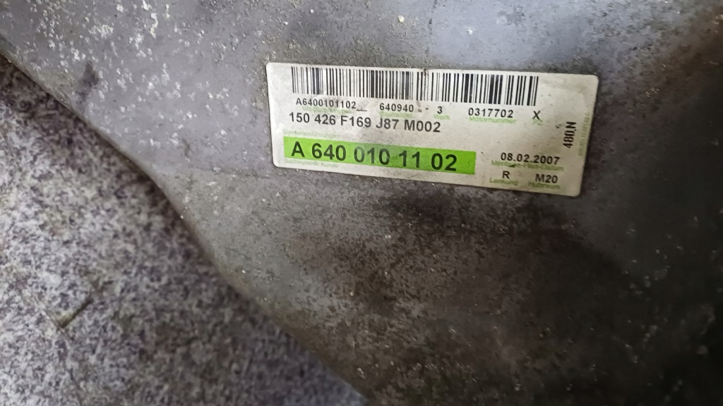 фото №8, Mercedes bklasa w245 двигун 2.0 cdi 109km 80kw 640940 640.940 b180 w169