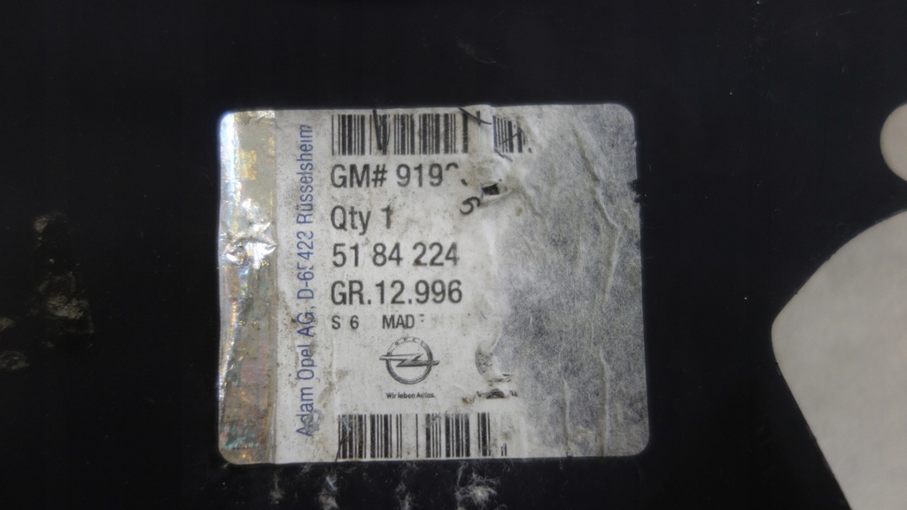 фото №6, Opel corsa c combo pas задній стінка задня