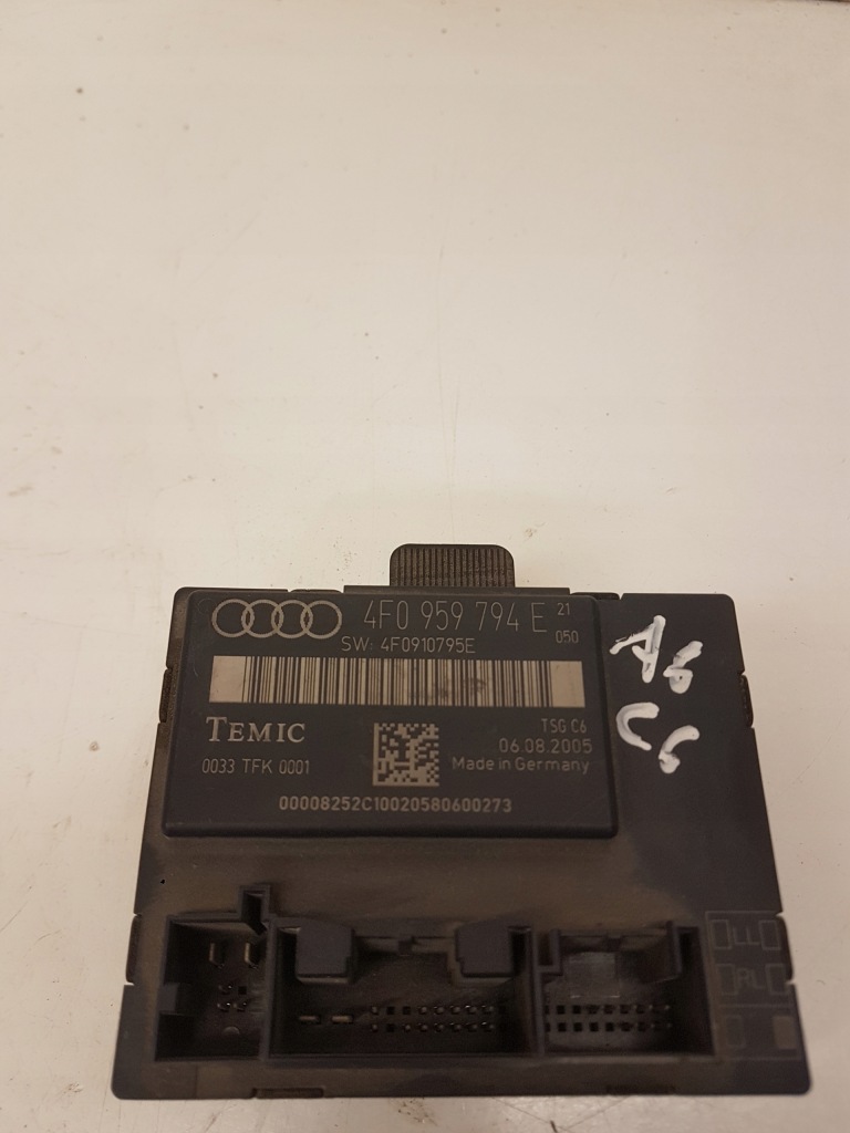 фото №2, Модуль двері правий задня audi a6 c6 4f0959794e