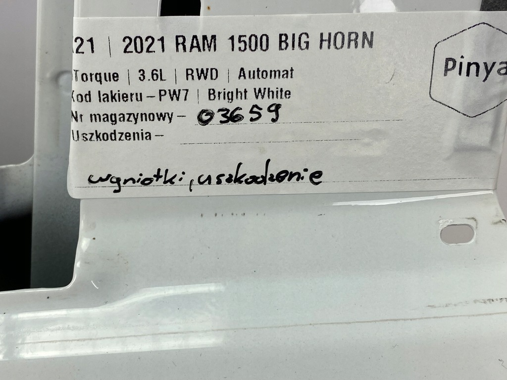 фото №8, Дверь левый перед dodge ram 1500 2019+ usa