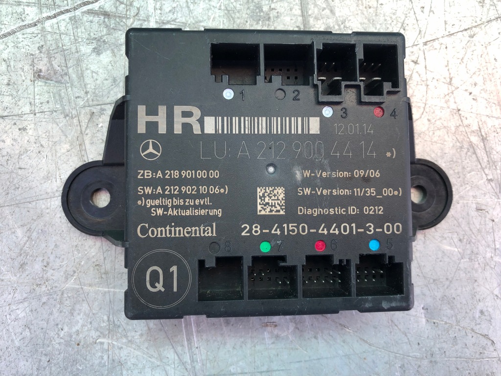 фото №1, Mercedes cls w218 w212 модуль блок керування двері