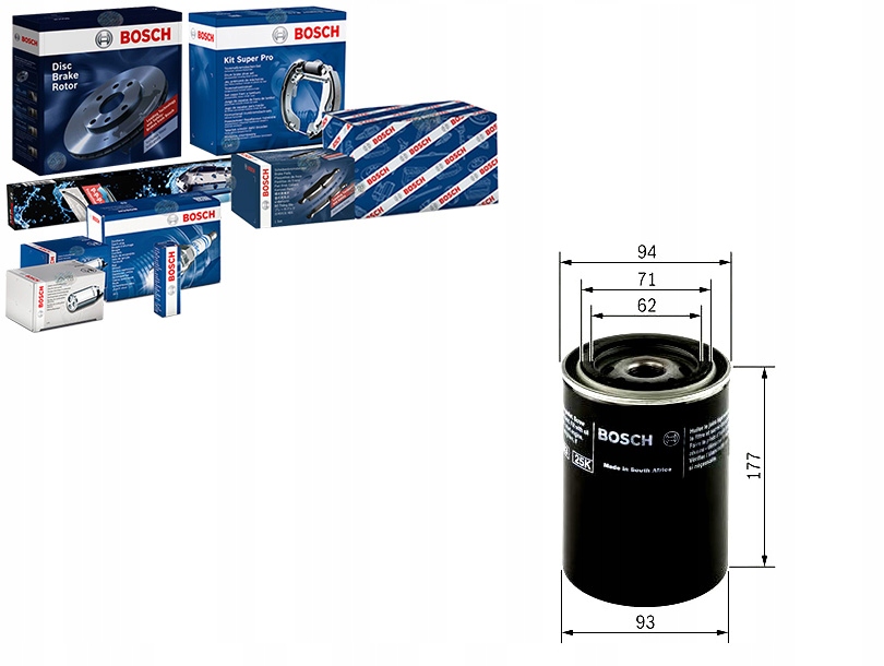 Купити Bosch фільтр оливи bosch 7984864 1501062 503136115