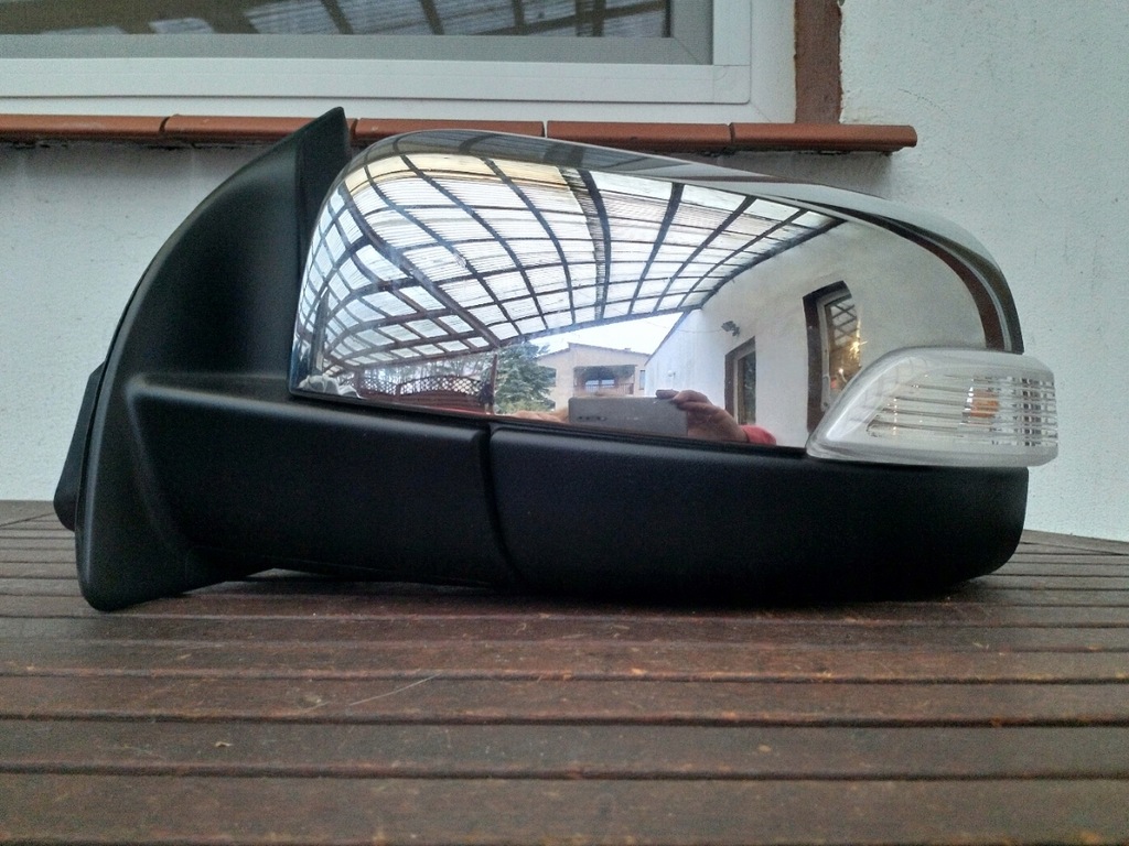 фото №1, Дзеркало зовнішнє ford ranger 2016 zamyk. ліхтар хром 10 pin oryg. eu