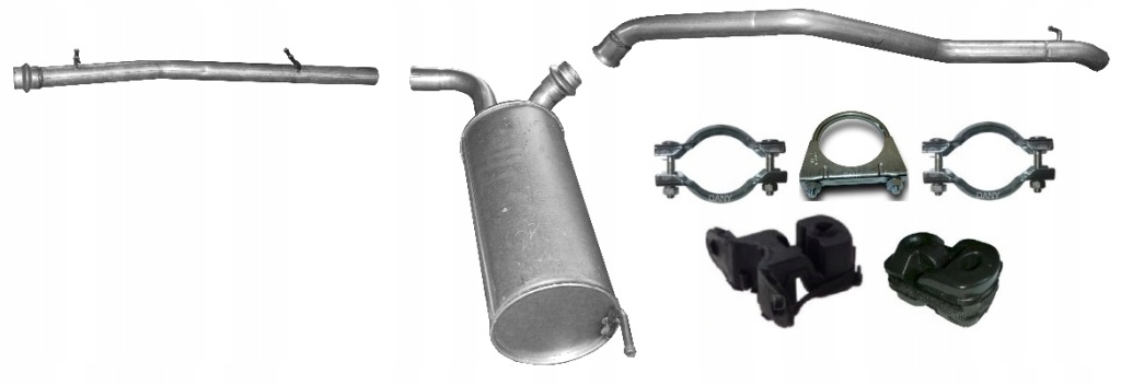 фото №1, Citroen c8 jumpy ii 2.0 hdi 16v 2006-0/00 гаситель конечный труба long