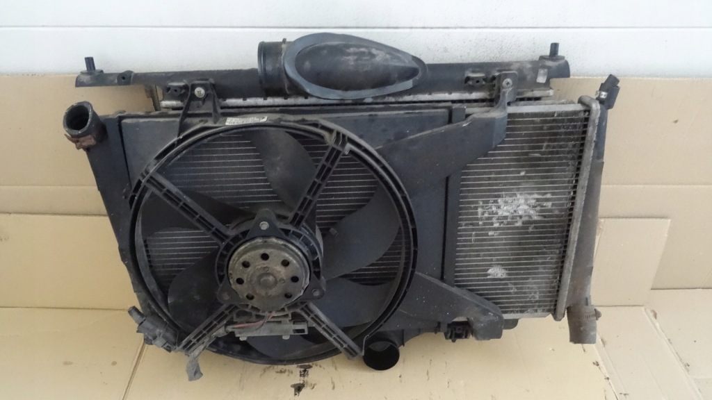 фото №5, Volvo v40 lift 1.9 dci koplet радиатор вентилятор