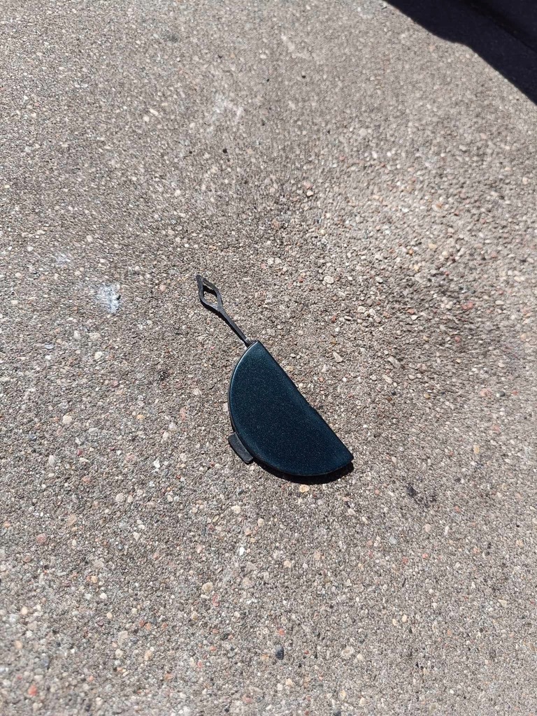 фото №1, Mini cooper one r50 заглушка wkrętki фаркоп буксирувальний бампера задня заднього