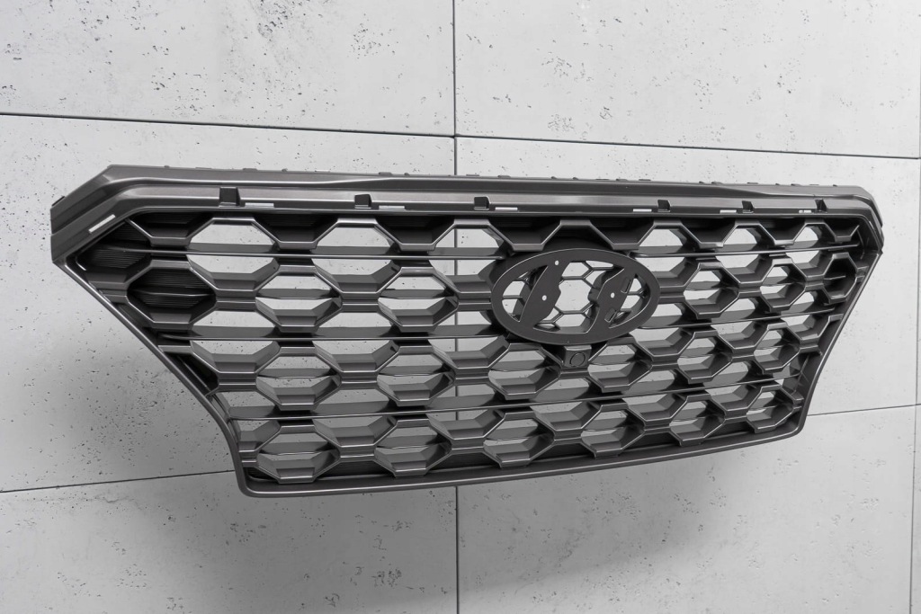 фото №9, Hyundai santa fe tm 18-20 решётка радиатора передний pod камера