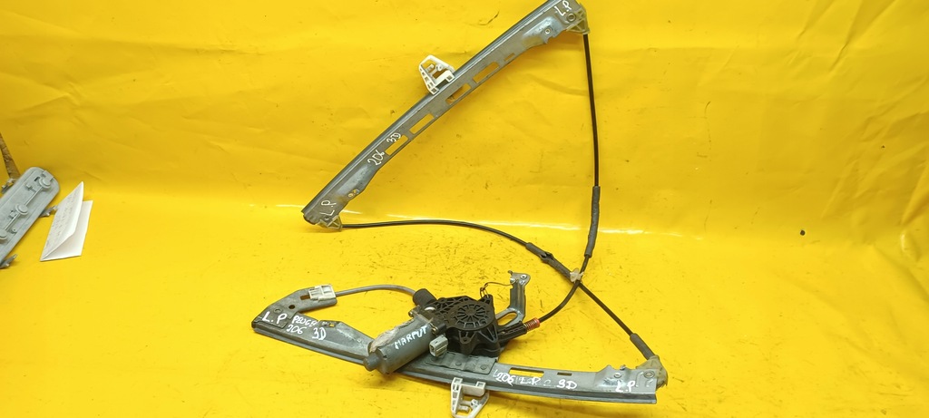 фото №9, Подъемник el.szyby левый перед peugeot 206 98-06r 3d