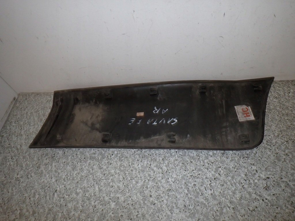 фото №6, Huyndai santa fe 01- молдинг дверь задняя правая