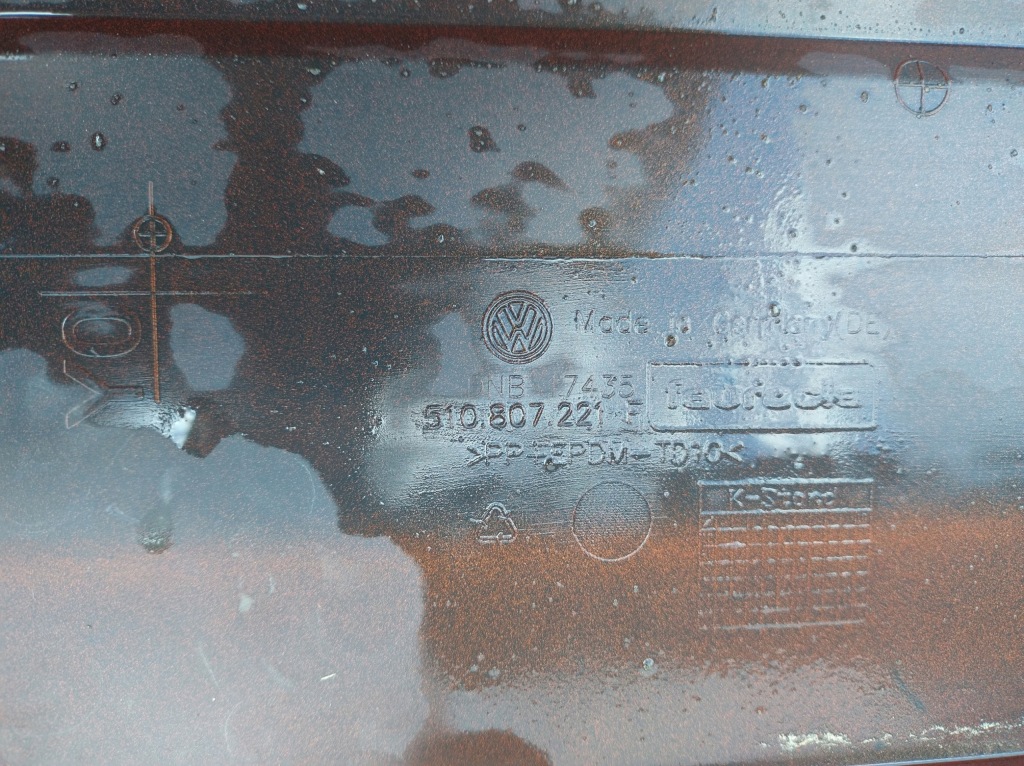 фото №12, Vw golf sportsvan 510 бампер перед 4xpdc омыватель