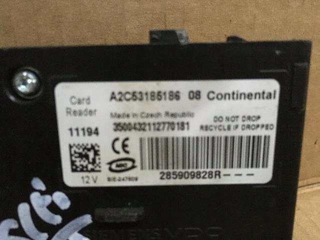 фото №2, Зчитувач карта renault scenic iii a2c53185186 08-16