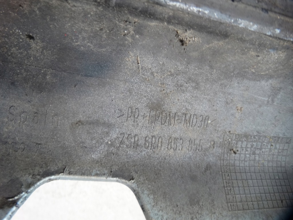 фото №12, Молдинг поріг ліва vw polo 6r 6r0853855b kod:ld5m