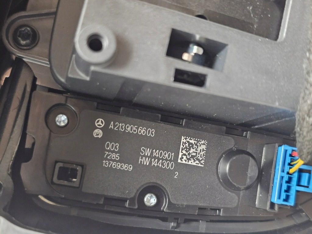 Тунель панель idrive mercedes w213 кондиціонер p Оригінал