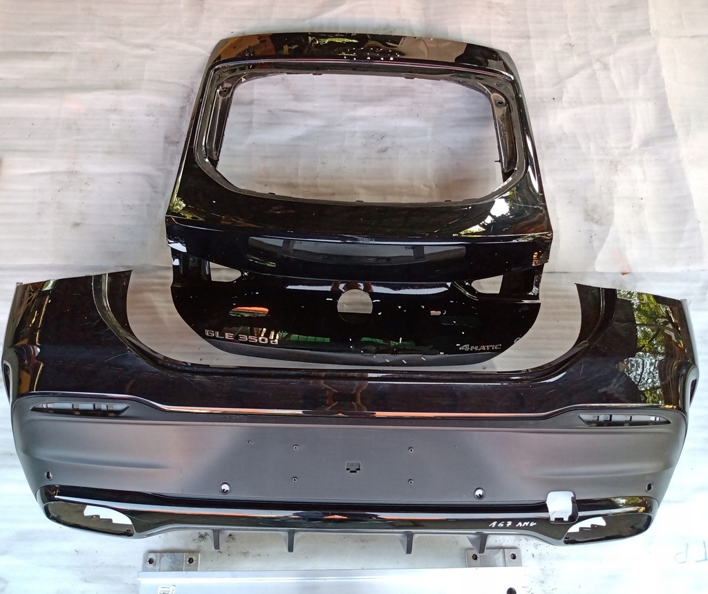фото №7, Mercedes gle w167 amg coupe бампер задня