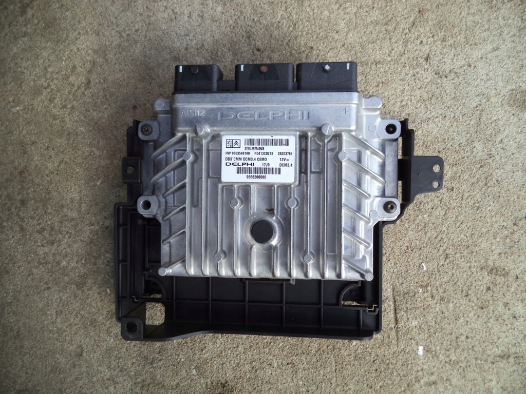 фото №1, Citroen c5 блок керування бортовий комп'ютер 2,0hdi 9666266580