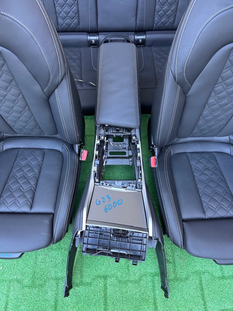 фото №3, Сидіння обшивки заднє сидіння спинка салон середина bmw 4 g23