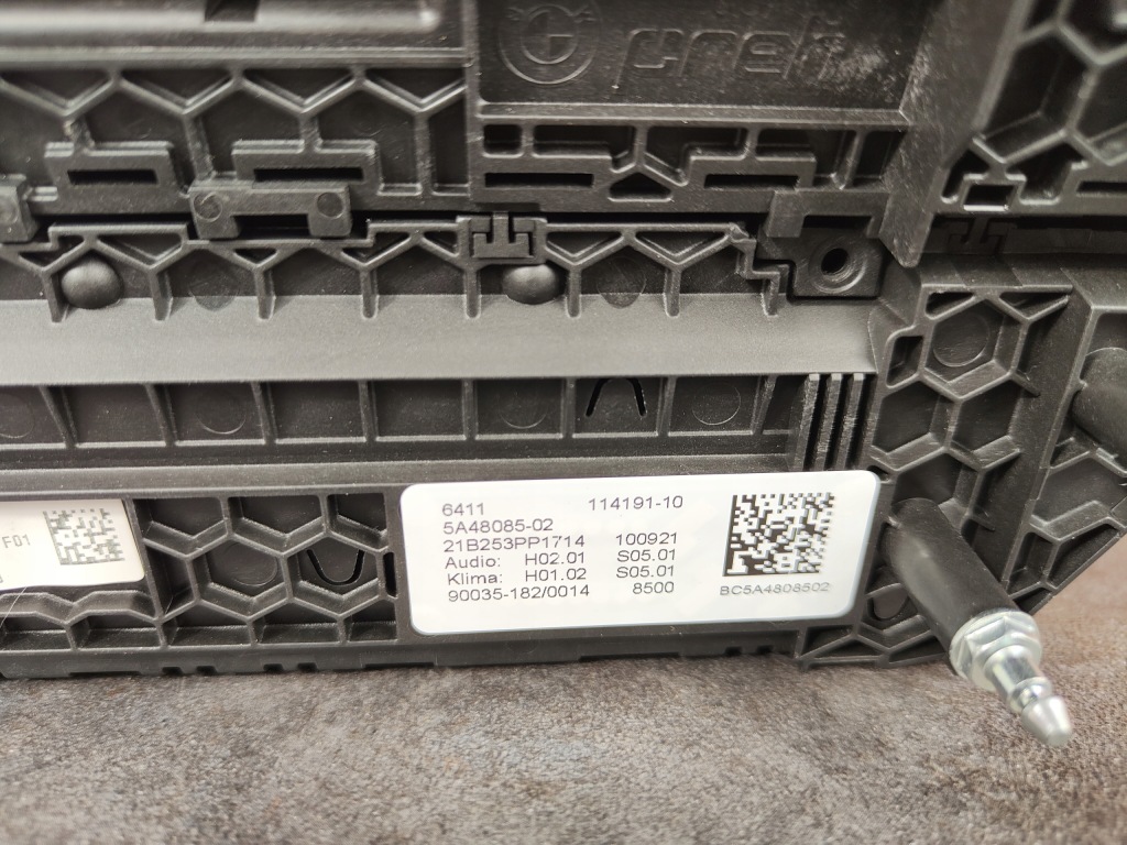 фото №7, Bmw g30 g31 панель управление кондиционера радио 5a48085