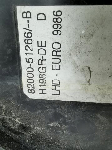 фото №3, Лампа правий перед renault vel satis 01-07 eu h7