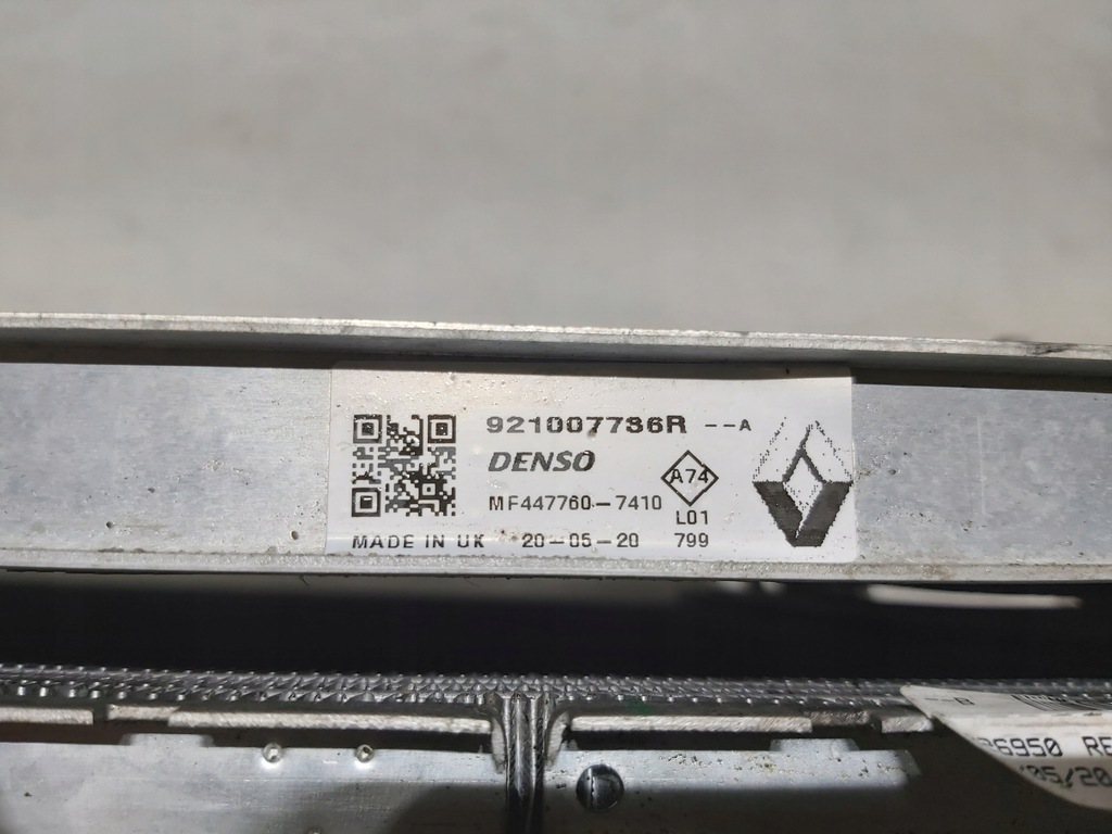 фото №9, Комплект радиатор вентилятор renault zoe новый model