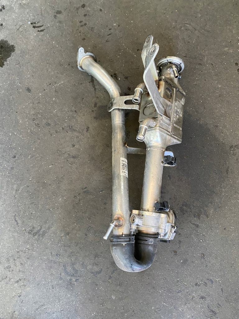 фото №1, Audi q7 4m труба радиатор выхлопных газов egr