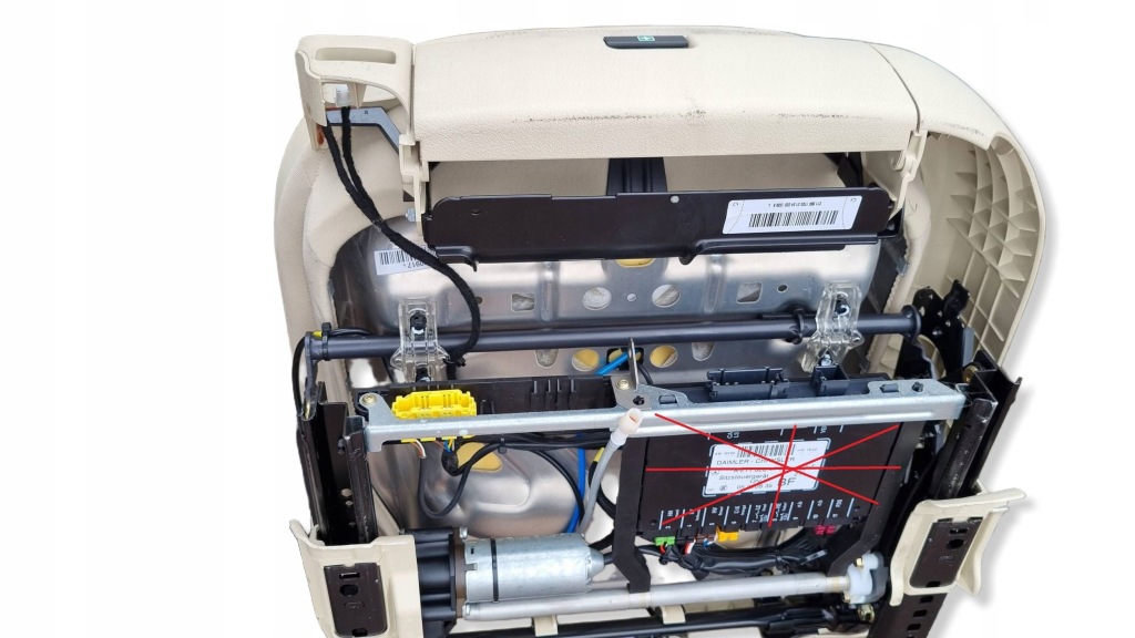 Mercedes e klasa w211 сидіння ліве водія електричний світла шкіра bdb! 8j12 в Україні