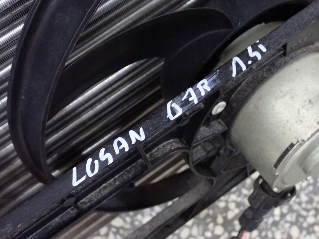 фото №9, Kompletny перед капот лампи бампер europa dacia logan 1.4 07r