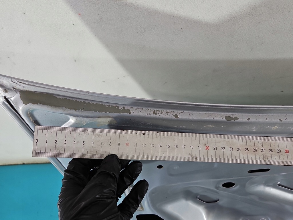 фото №14, Кришка багажника багажника задня nissan almera n16 sedan 4d сріблястий