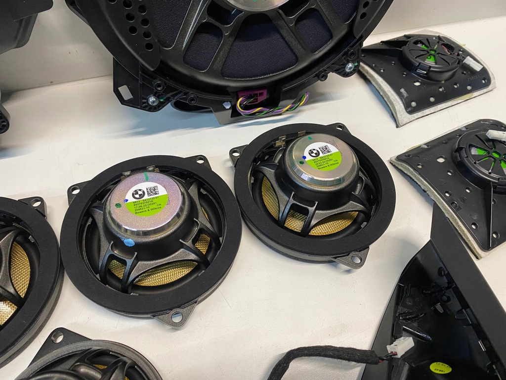 фото №13, Динаміки bowers wilkins набір аудіо set bmw x6 x6m g06 f96 комплект