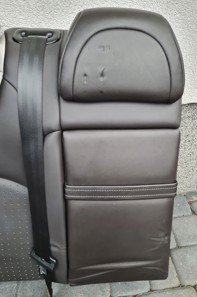 фото №6, Citroen c5 iii x7 заднее сиденье спинка коричневая кожа
