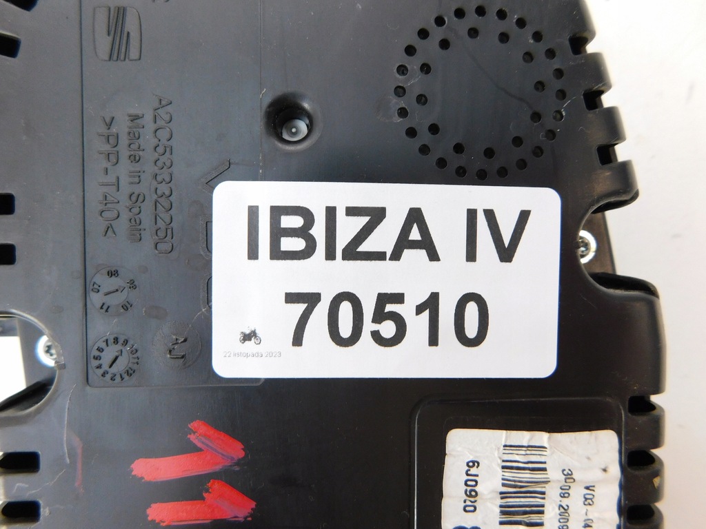 фото №7, Seat ibiza iv 1.4 tdi счетчик