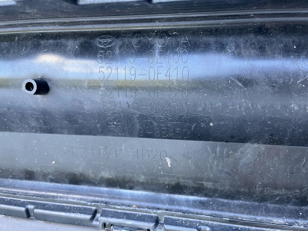 фото №12, Toyota highlander iv 19- бампер перед передний 52119-0e400 org wys 24h org