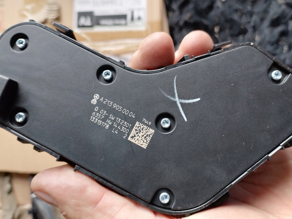 фото №6, Mercedes w213 панель сидіння перемикач лівий правий