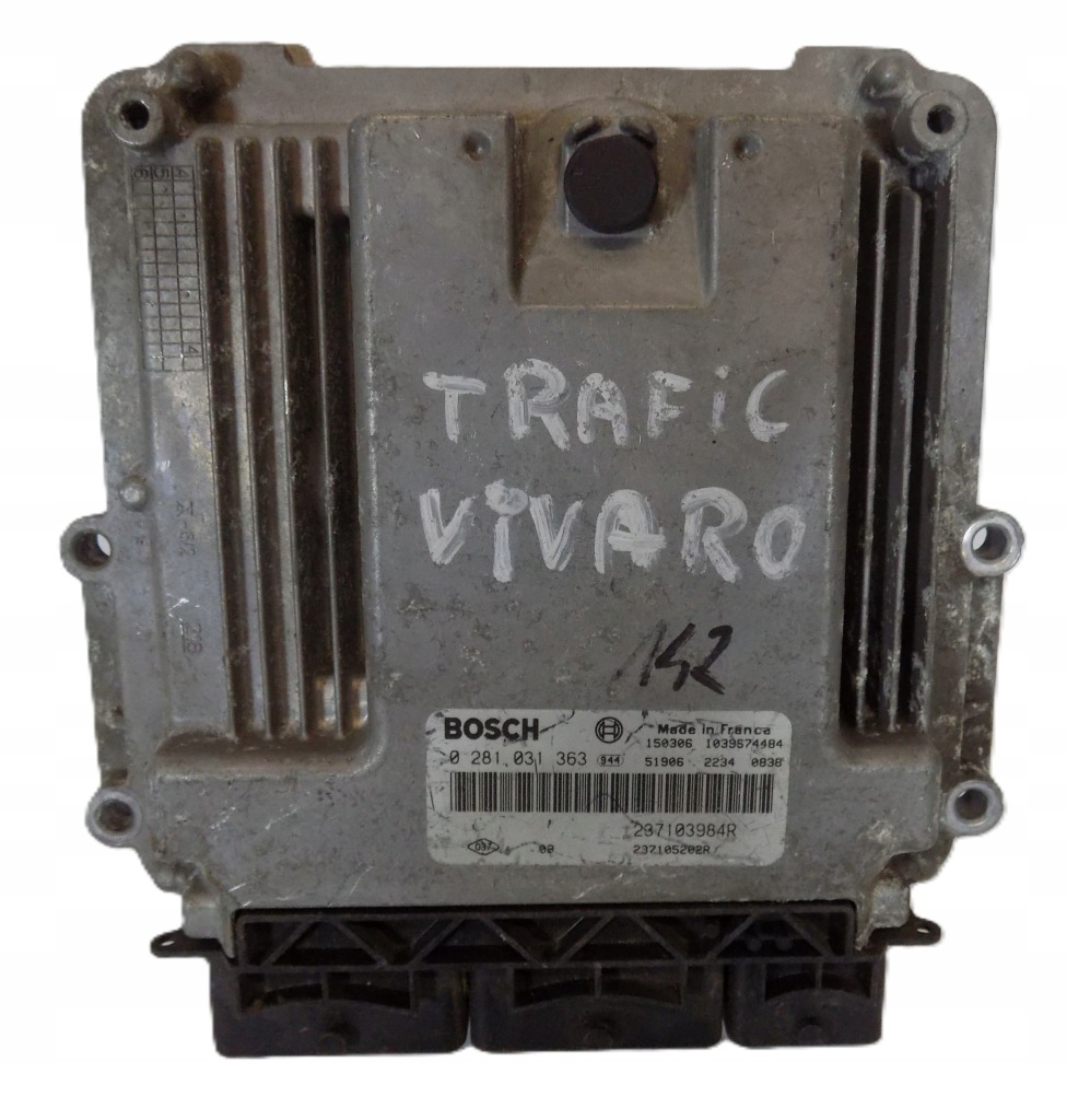 фото №1, Renault trafic iii 1.6 блок керування двигуна бортовий комп'ютер