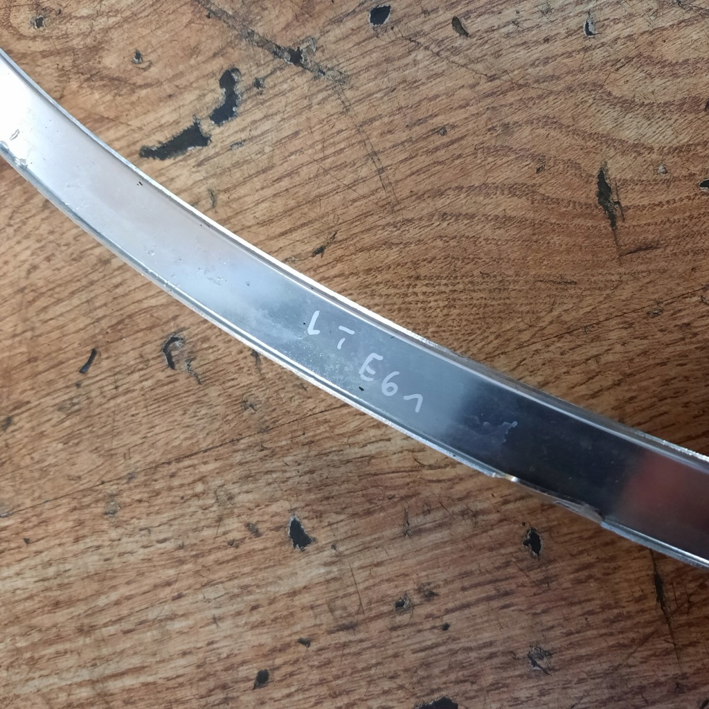 фото №11, Bmw e61 молдинг хром стекло левый задняя