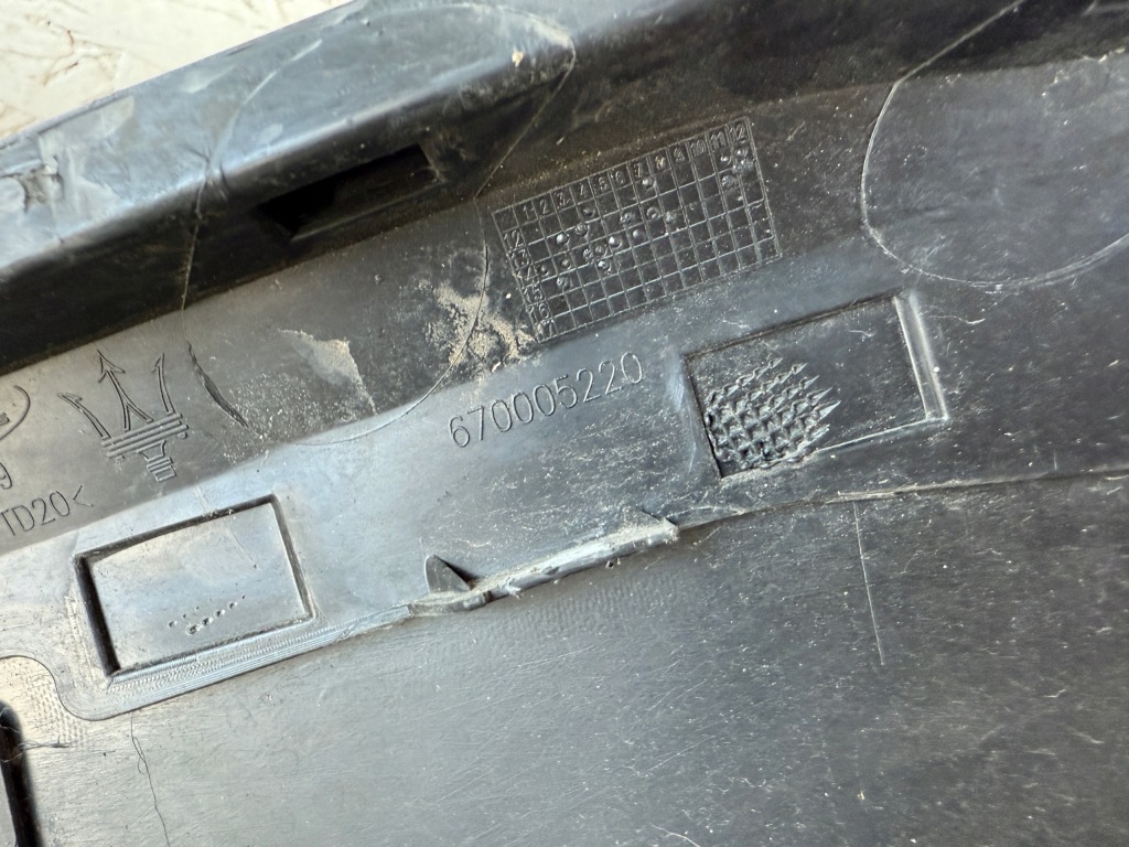 фото №11, Бампер перед передний maserati quattroporte 13-17