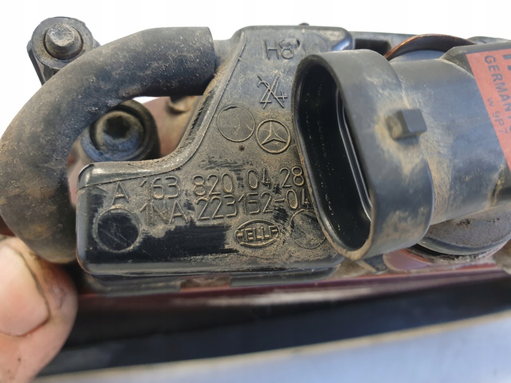 Купити Mercedes ml w163 lift передній протитуманна фара правий перед