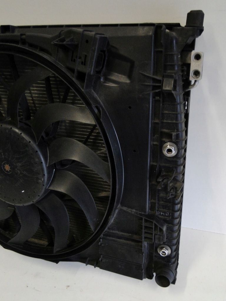 фото №7, Mercedes gle w166 166 радіатор wody + кондиціонера + вентилятор комплект