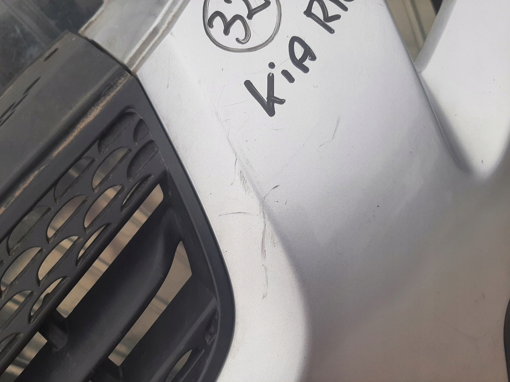 фото №9, Бампер решётка радиатора перед передний kia rio ii 2005-2009 przedlift серебристый