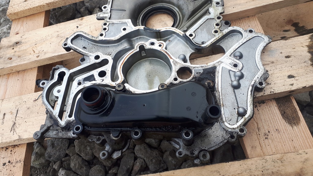 фото №8, A6 c7 4g корпус защита распределительного вала sq5 3.0 tdi a7