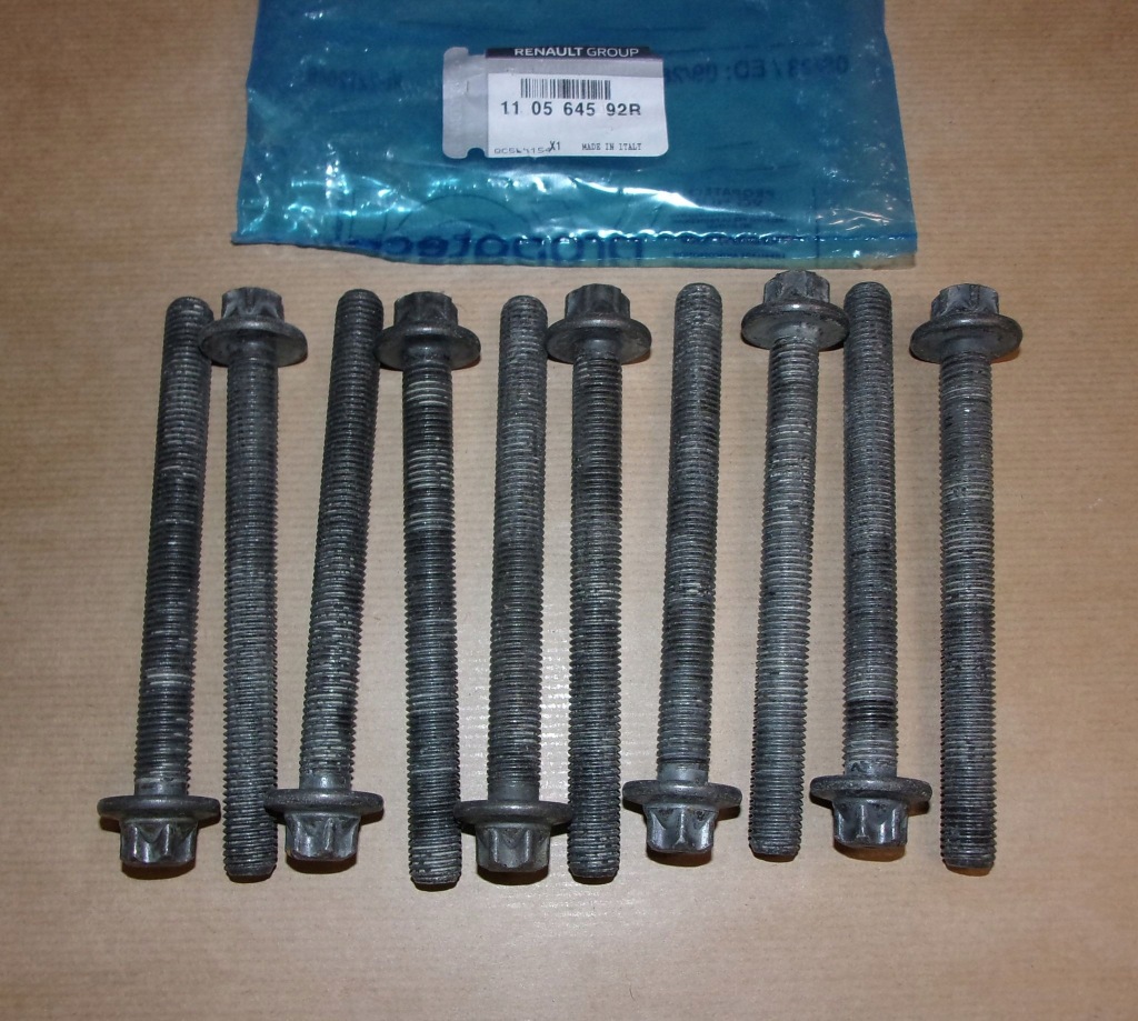 фото №3, Болти головки r clio v 1.5bluedci