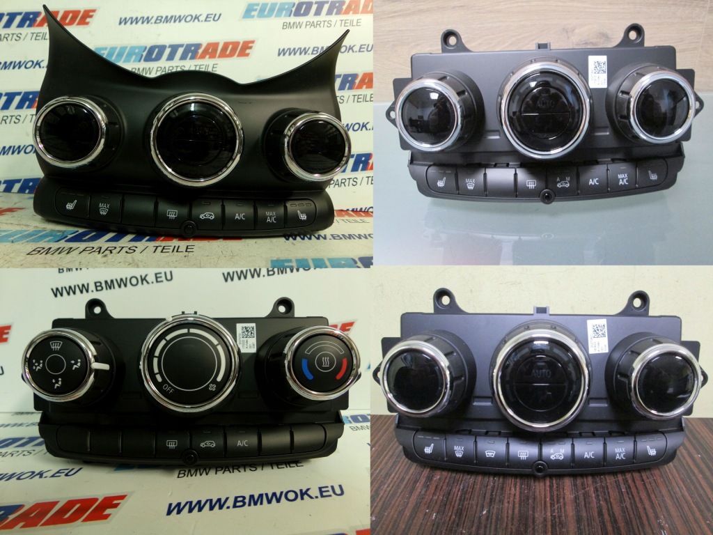 фото №1, Mini f55 f56 f57 f60 панель блок керування кондиціонера різні види