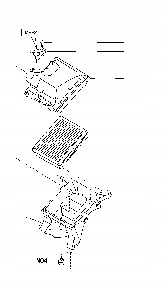 Елемент  фільтра повітря toyota rav4 prius v prius lexus ct 200h nx 300h Київ