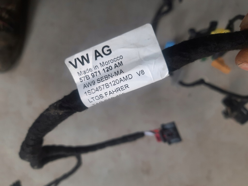 фото №7, Skoda karoq жгут дверь левая передняя