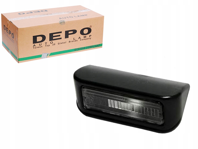 фото №1, Лампа номерного знака регистрационный [depo]