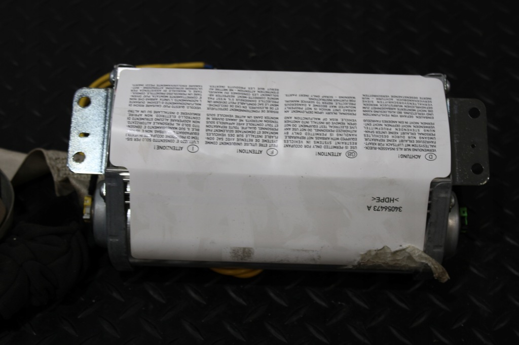 фото №8, Панель приладів консоль подушка безпеки подушки безпеки czarna maserati levante m161