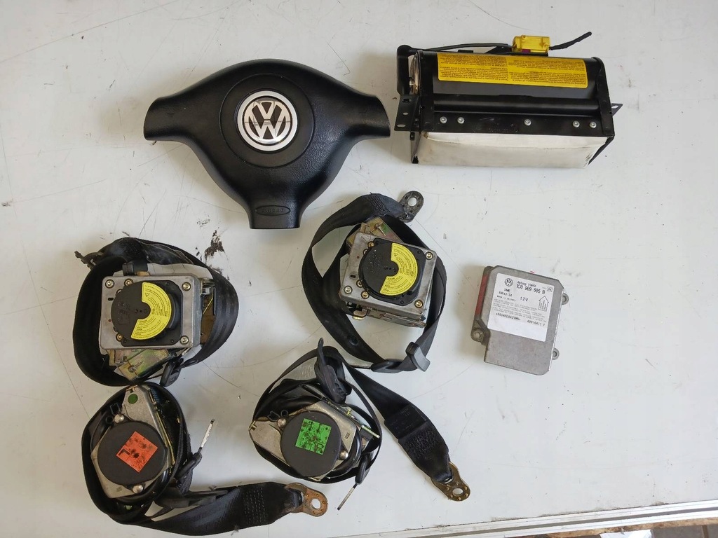 фото №1, Ремені подушки безпеки vw passat b5 lift