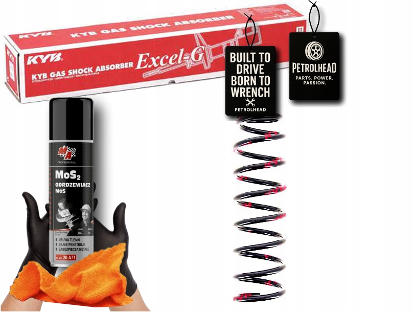 фото №1, Пружина подвеска задняя l/p citroen c4 aircross mits #petrolhead pro+ kit1