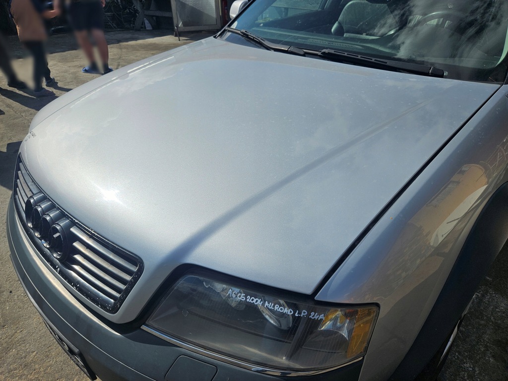 фото №13, Audi a6 c5 allroad lift капот крышка двигателя ly7w